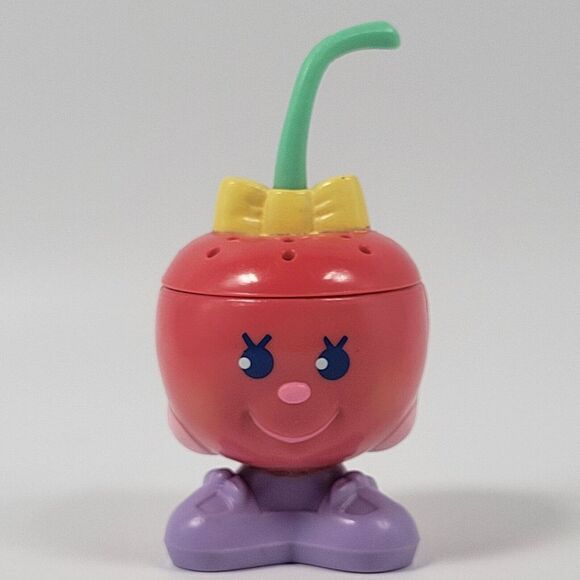 VTG Cherry Merry Muffin Cherry Sweet Sugar Shaker Doll Friend Accessory G1 1988 - Picture 1 of 10